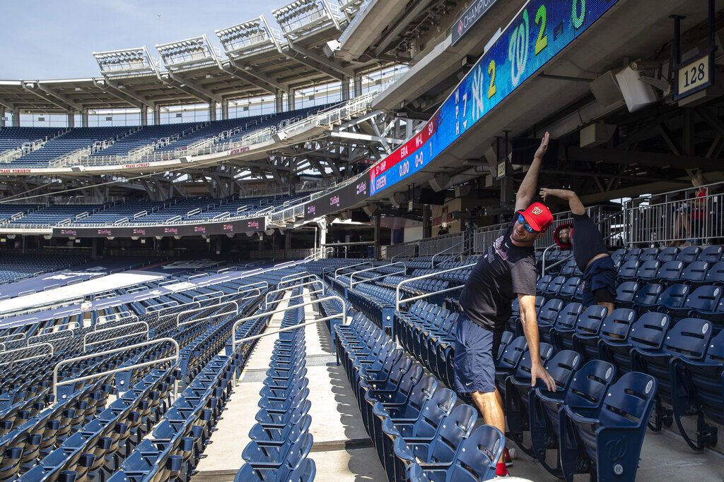 APTOPIX Yankees Nationals Baseball